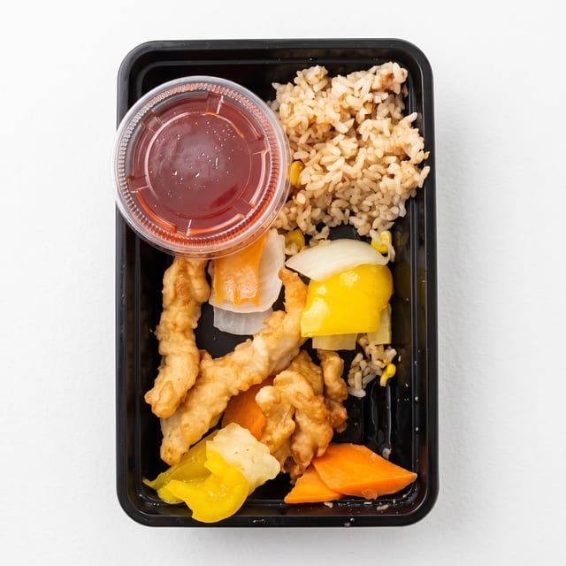 Kids Sweet & Sour Chicken.