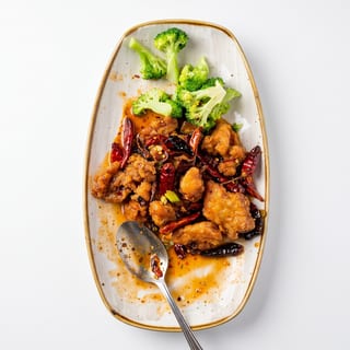 L- Orange Peel Chicken